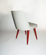 krzesło tapicerowane "muszelka"